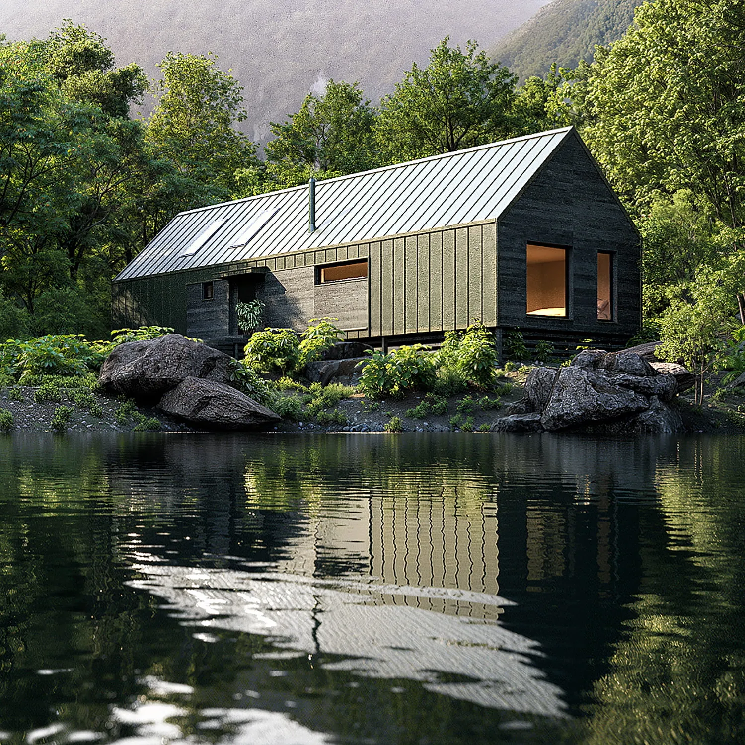 Forest Cabin Study